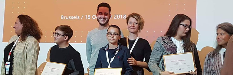 Kevin Malnar u Bruxellesu primio nagradu za svoju priču