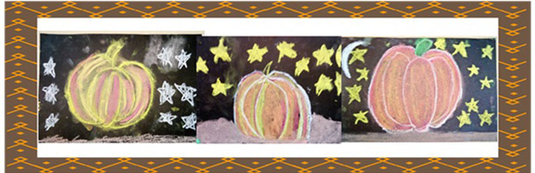 Bundeva, sama usred polja u hladnoj noći