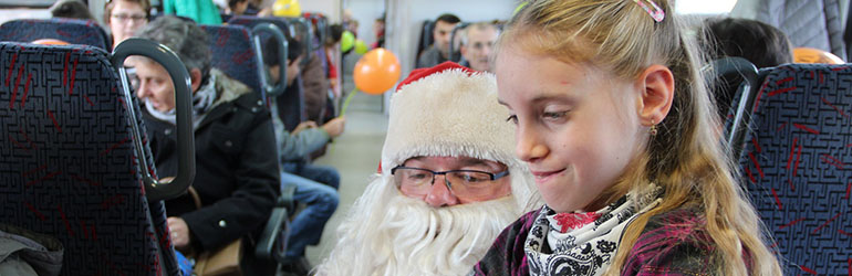 Djeci iz udomiteljskih obitelji omogućili vožnju vlakom s Djedom Mrazom