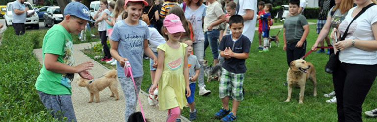 Kolegama pokazali svoje ljubimce, ali i kako voze bicikl