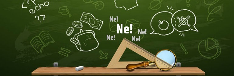 Ne bojte se reći ne