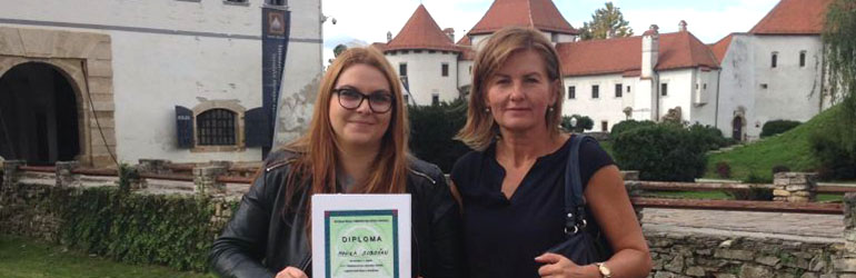 Moniki SOBOČAN prvo mjesto na natjecanju u aranžiranju cvijeća