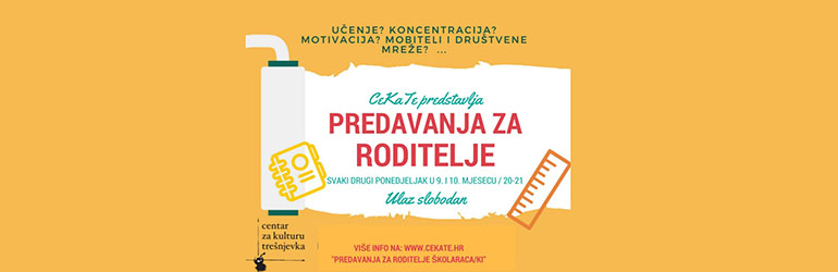 Besplatna predavanja za roditelje školaraca/ki