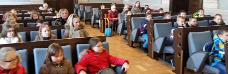 Osnovnoškolci iz Višnjice posjetili Županijsku palaču