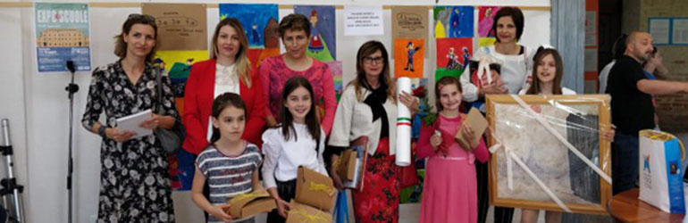 Učenici na izložbi „Expo” u gradu Santa Maria di Sala