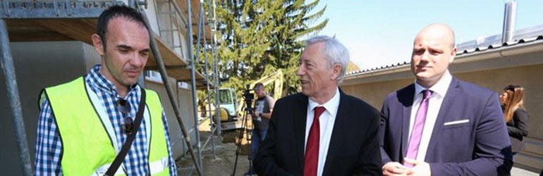 Župan obišao školu u obnovi