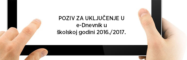 e-Dnevnik u školskoj godini 2016./2017.