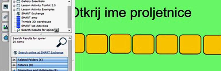 Izradimo igre za pametnu ploču