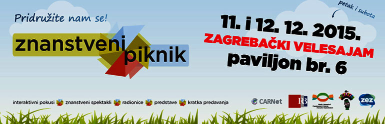 Znanstveni piknik - bliski susreti građana i znanosti