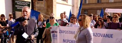 Školski portal: 'Štrajkat ćemo sve dok se ne riješi zaostajanje naših plaća'