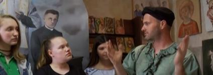 Školski portal: Okušali se u freskoslikarstvu