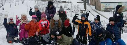 Školski portal: Sat Tjelesne kulture na snijegu