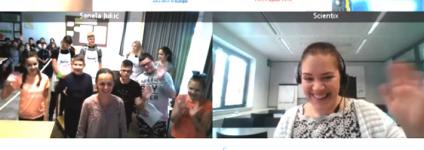 Školski portal: Znanstveni pokus Eugenijalaca prenošen na Scientix Youtube kanalu