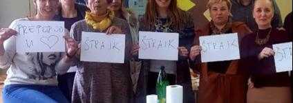 Školski portal: Sindikat Preporod dosljedan - održan jednosatni štrajk