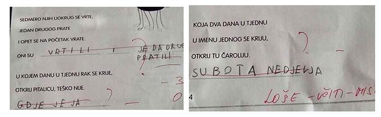 Formativno – pratiš;  sumativno – ocjenjuješ